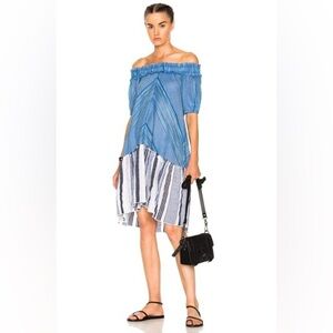 LEM LEM Semay off shoulder dress